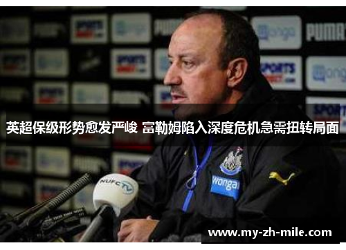 英超保级形势愈发严峻 富勒姆陷入深度危机急需扭转局面 英超保级形势愈发严峻 富勒姆陷入深度危机急需扭转局面